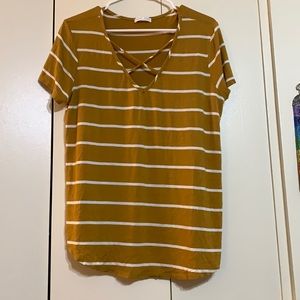 Mustard Yellow Emory Park Top XXL